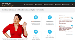 Desktop Screenshot of bewerbungsratgeber.ch